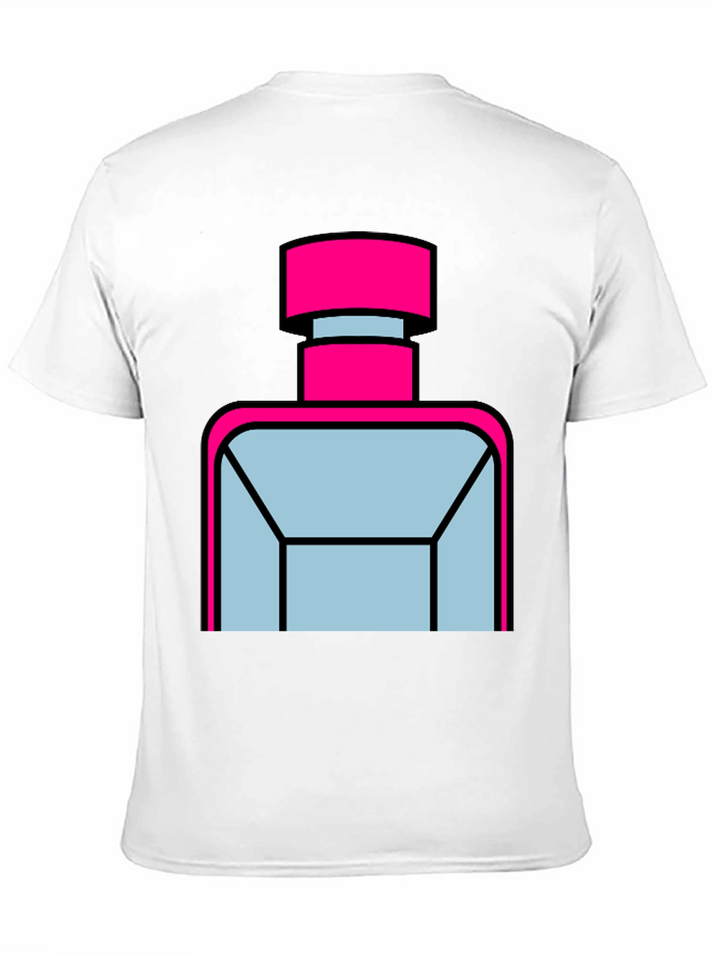 Modern Perfume Bottle Graphic Tee - Unisex