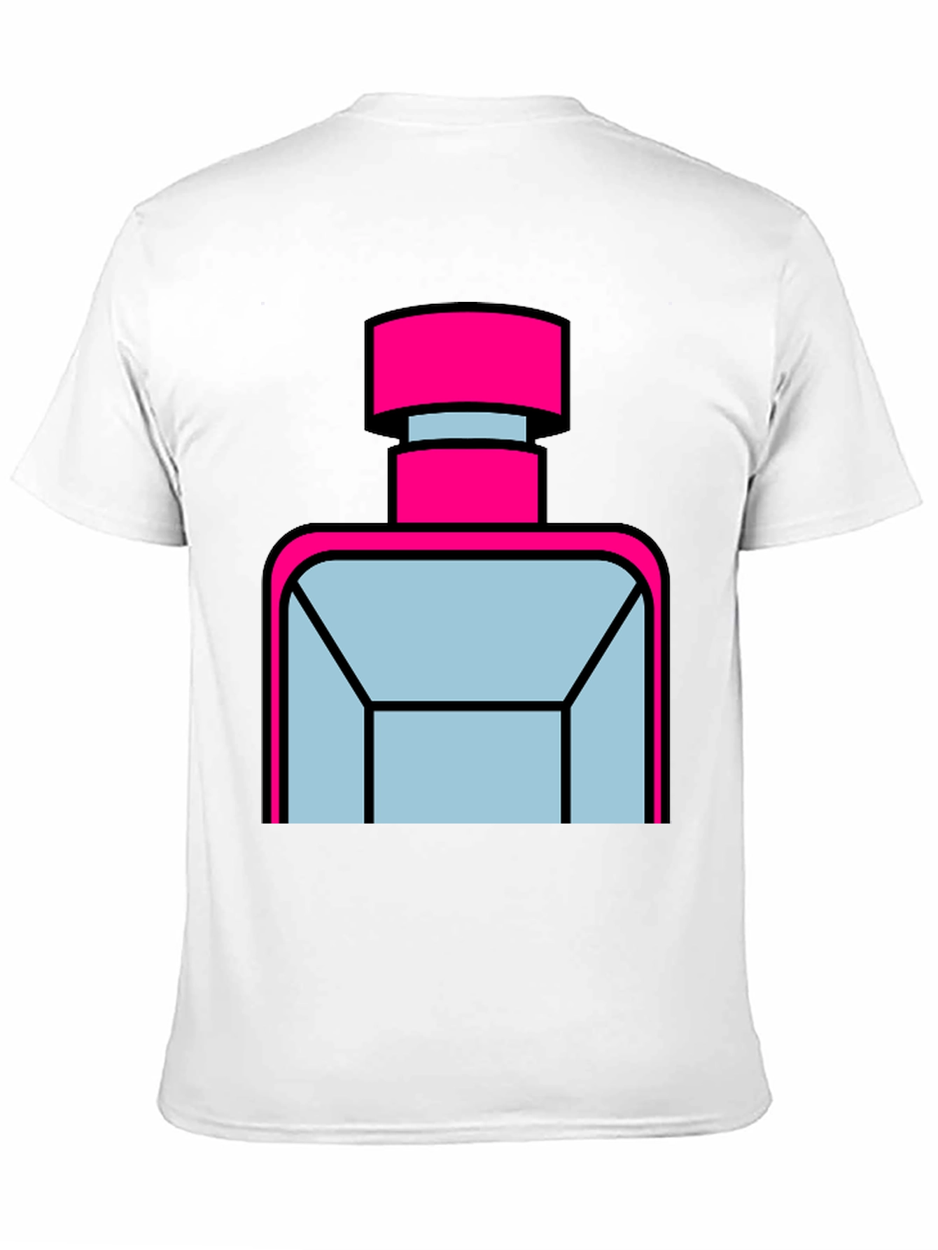 Modern Perfume Bottle Graphic Tee - Unisex