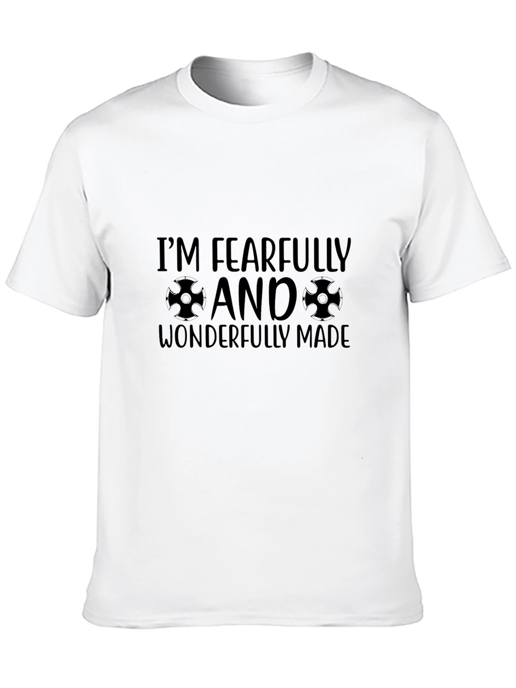 Fearfully and Wonderfully Made Black T-Shirt