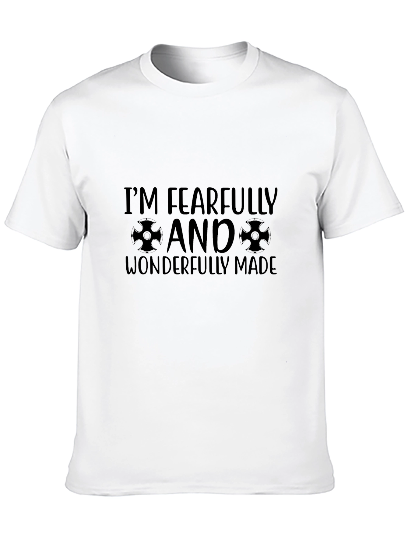 Fearfully and Wonderfully Made Black T-Shirt