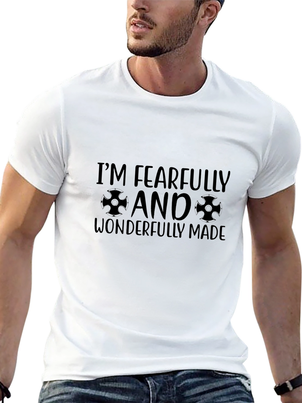 Fearfully and Wonderfully Made Black T-Shirt