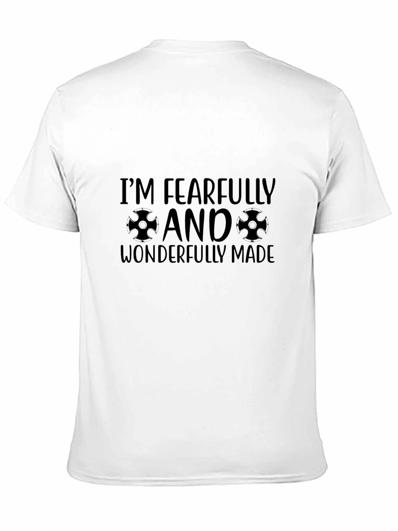 Fearfully and Wonderfully Made Black T-Shirt