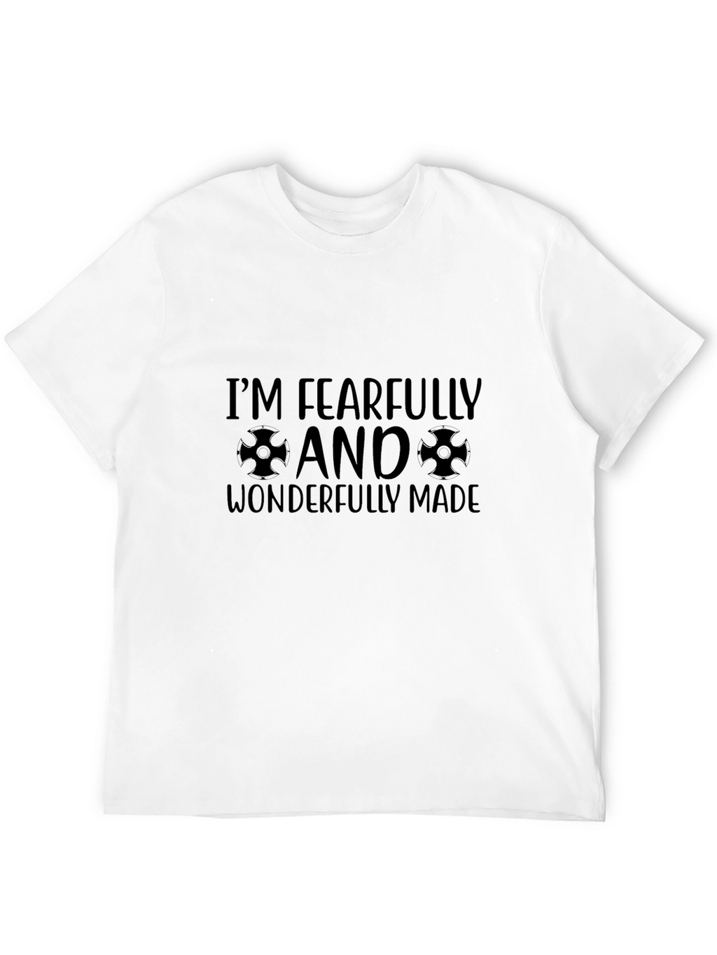 Fearfully and Wonderfully Made Black T-Shirt