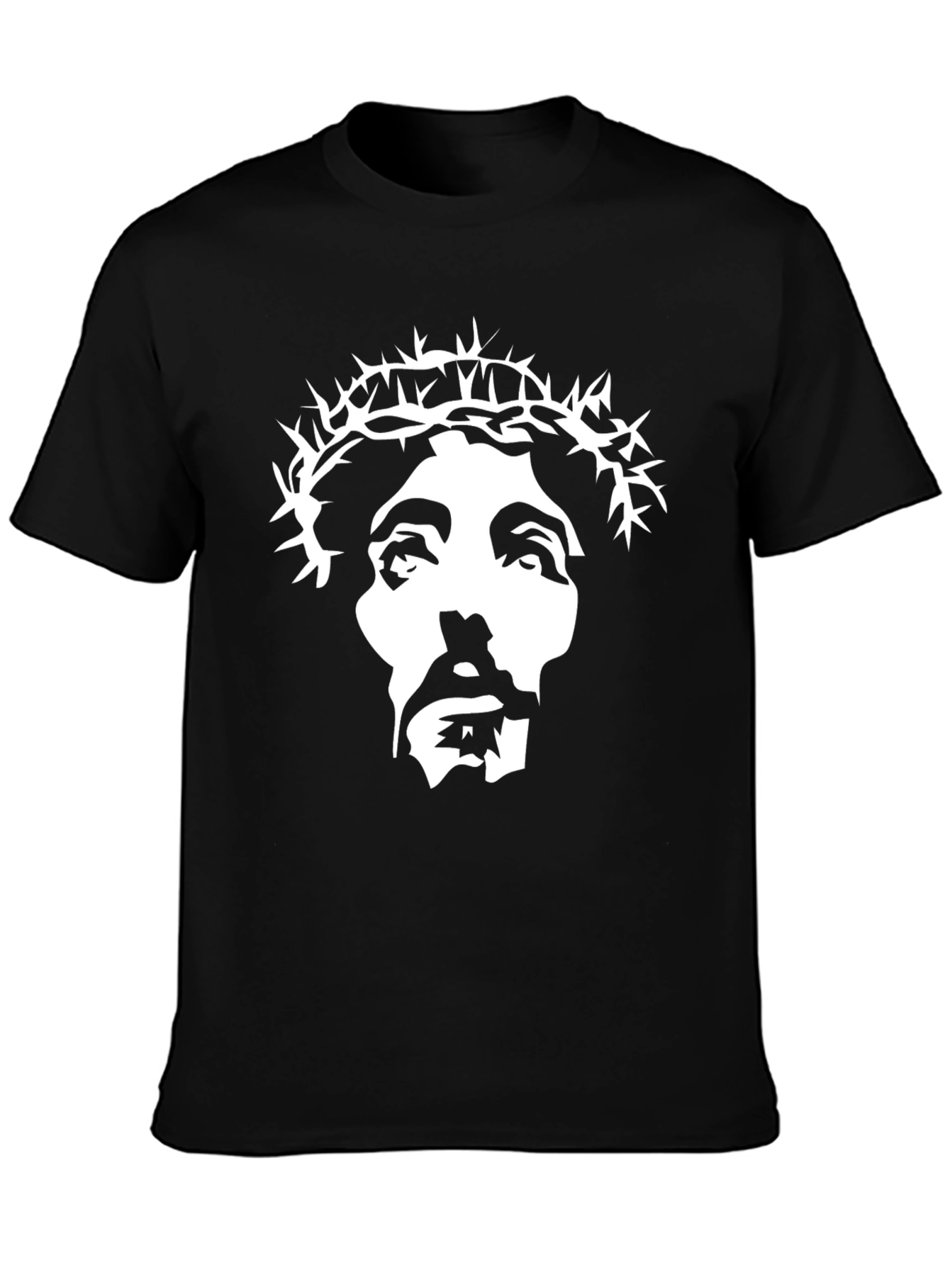 Jesus Graphic Black T-Shirt