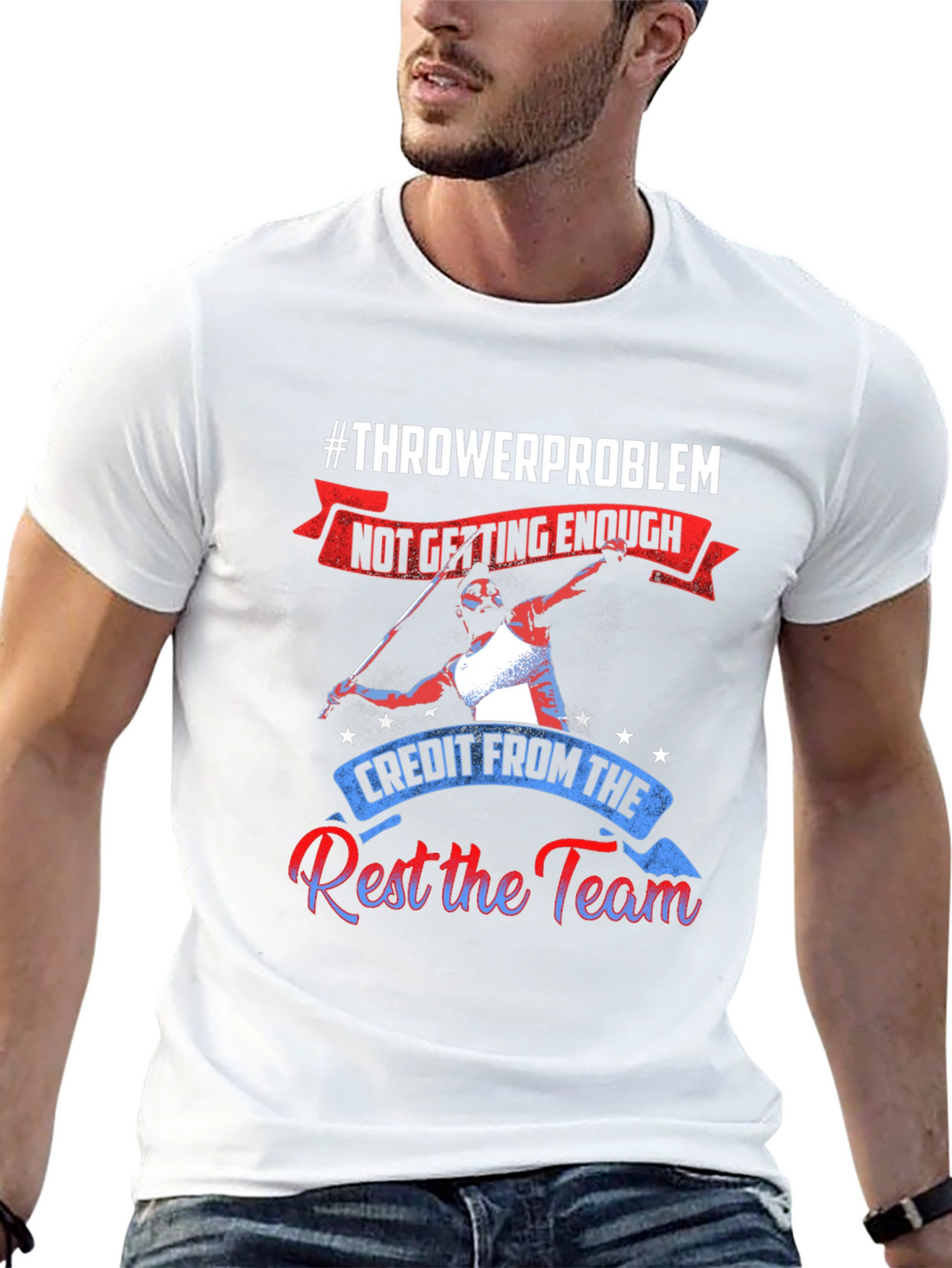 Thrower Problem Graphic Tee | Track & Field Shirt