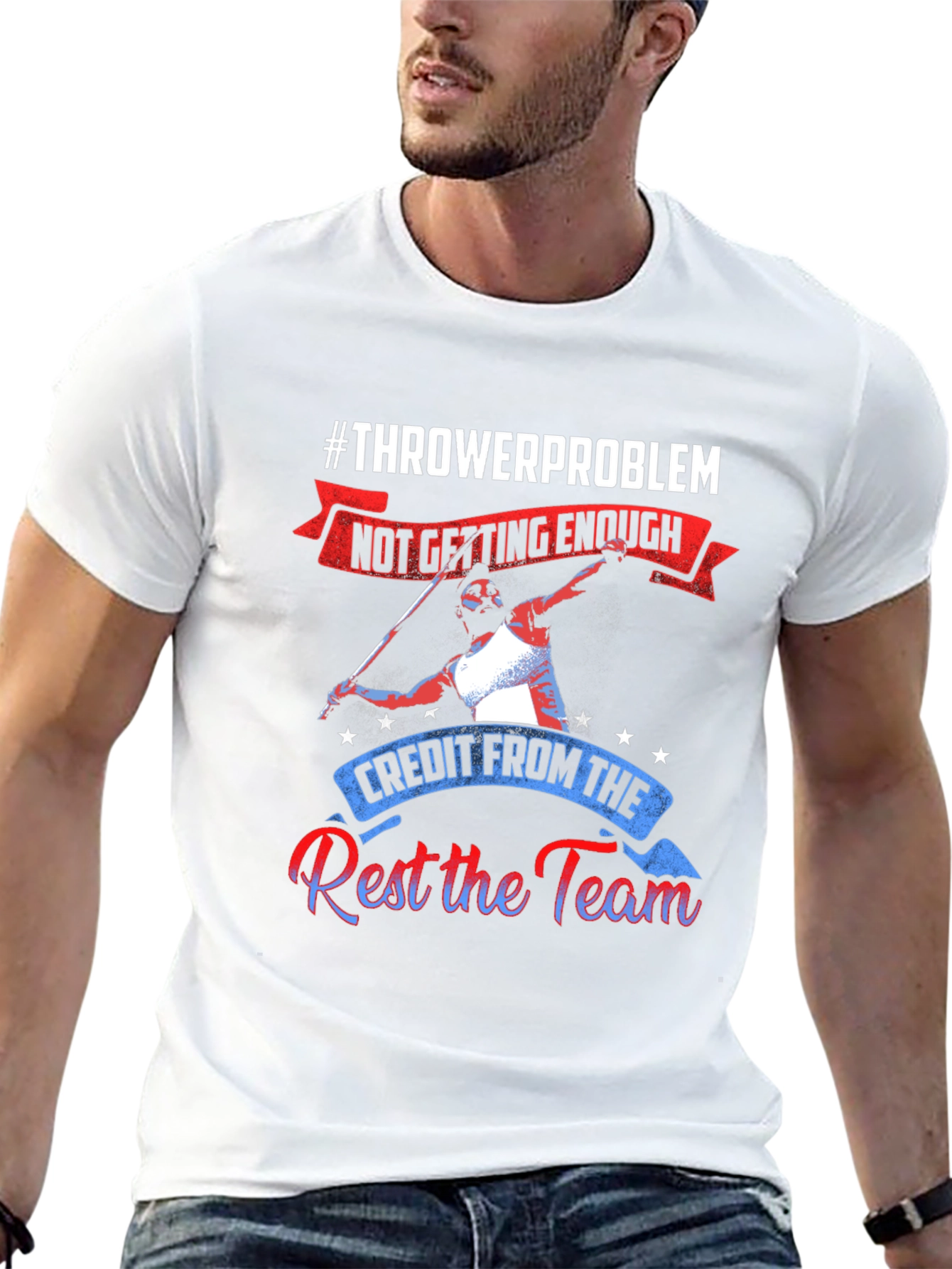 Thrower Problem Graphic Tee | Track & Field Shirt