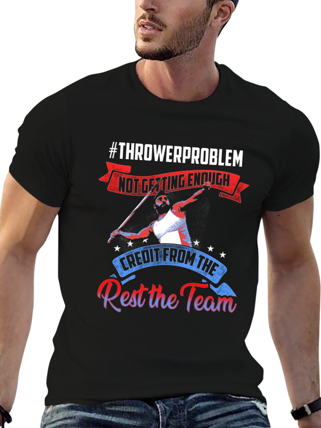 Thrower Problem Graphic Tee | Track & Field Shirt