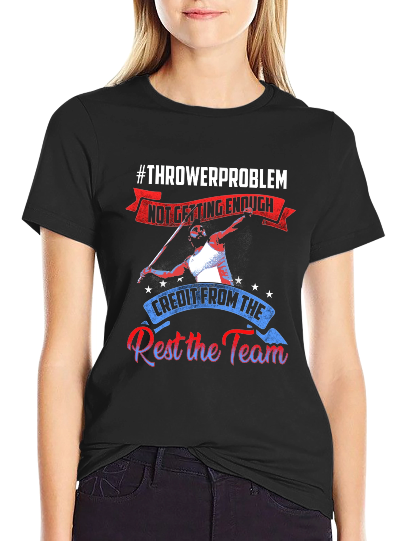 Thrower Problem Graphic Tee | Track & Field Shirt