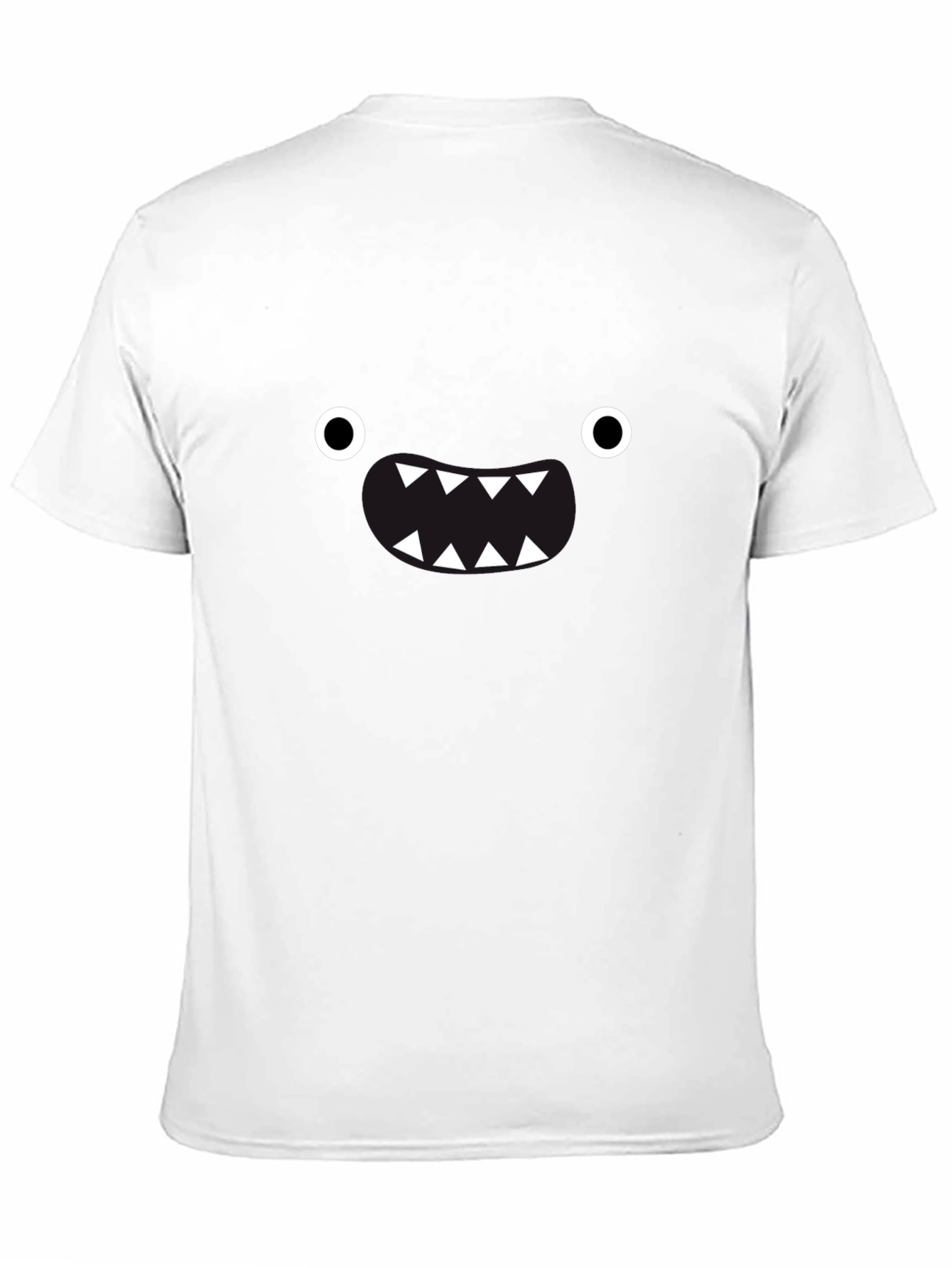Monster Grin Graphic Black T-Shirt