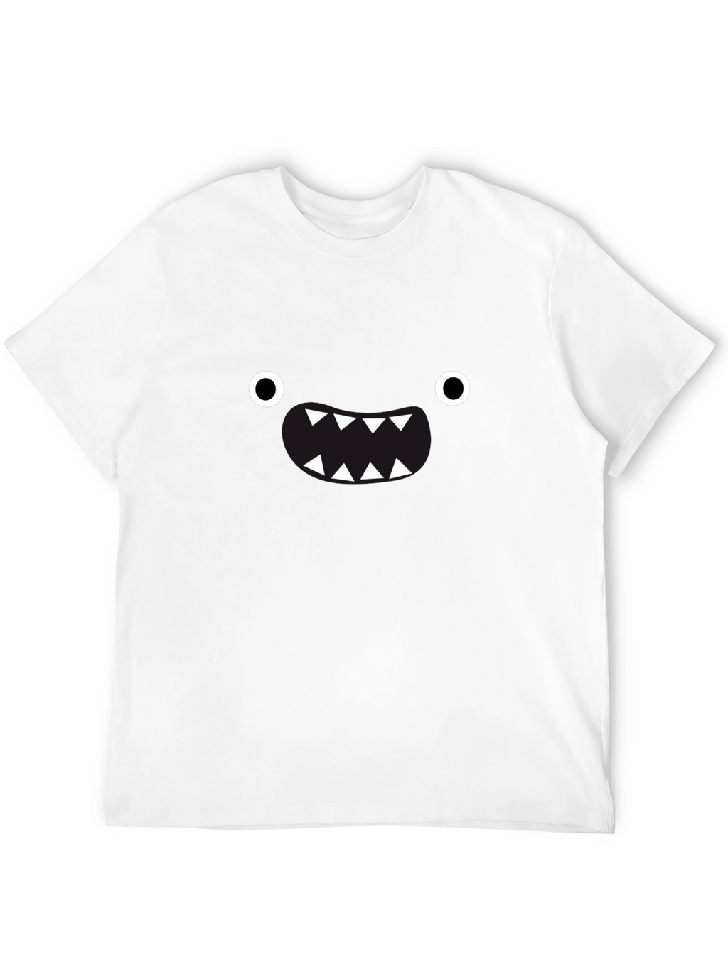 Monster Grin Graphic Black T-Shirt