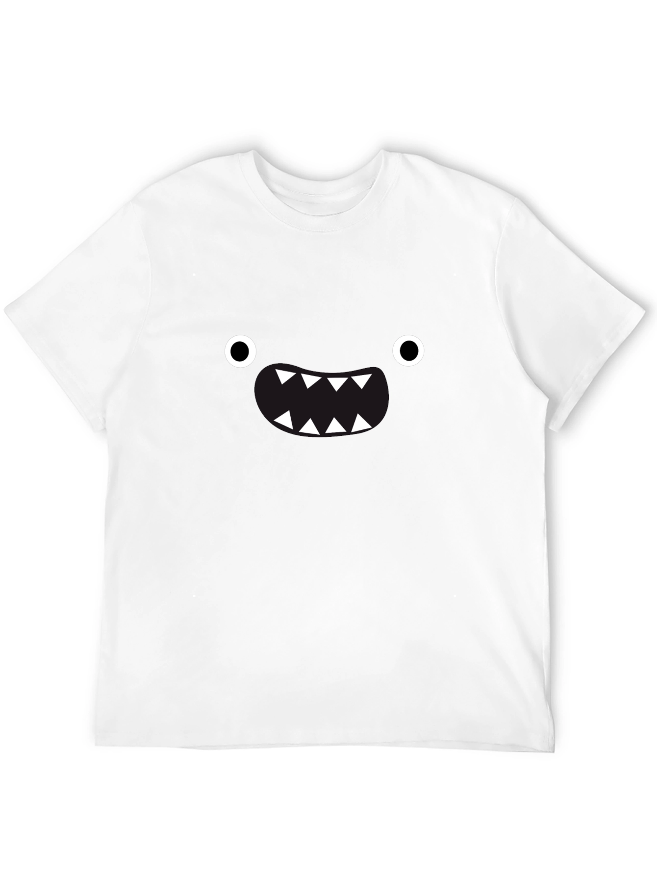 Monster Grin Graphic Black T-Shirt