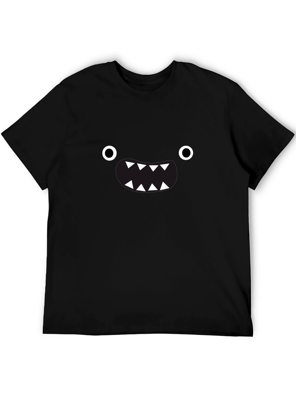 Monster Grin Graphic Black T-Shirt