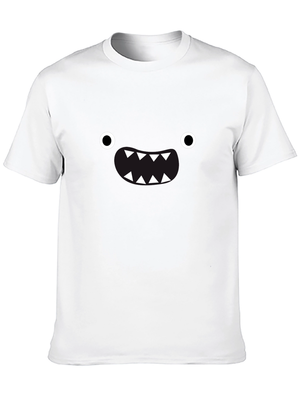 Monster Grin Graphic Black T-Shirt