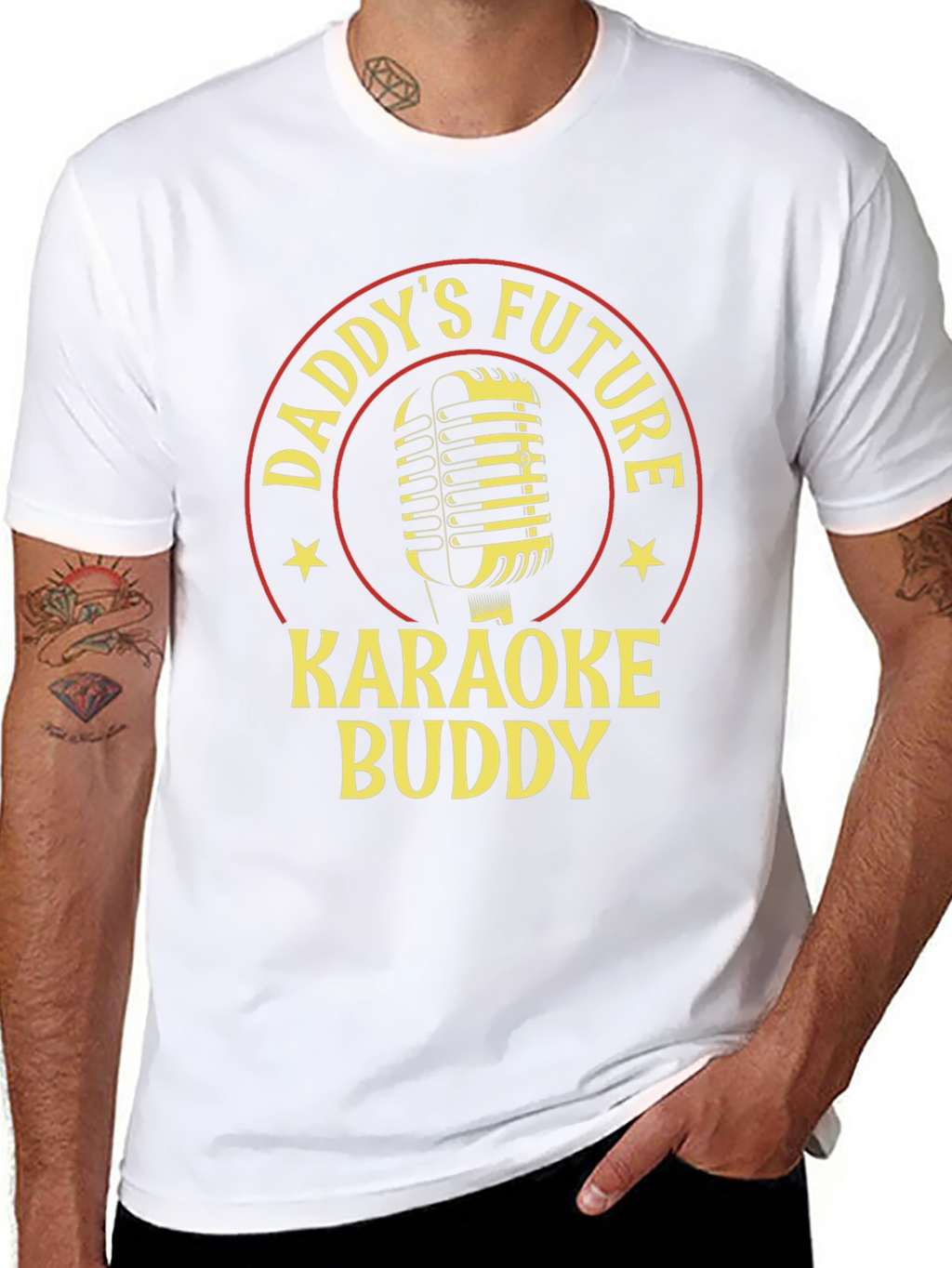 Daddys Future Karaoke Buddy Graphic T-Shirt