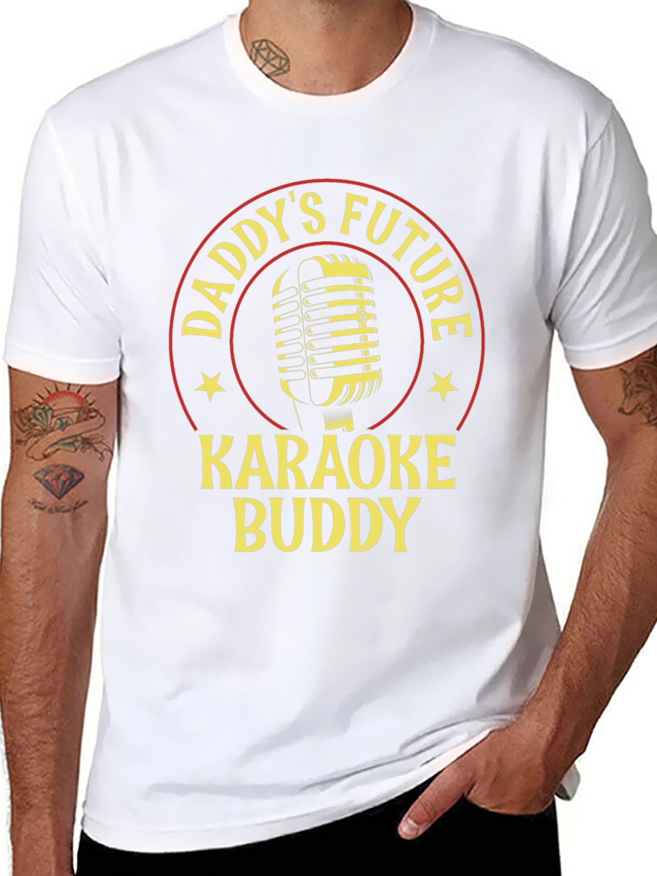 Daddys Future Karaoke Buddy Graphic T-Shirt