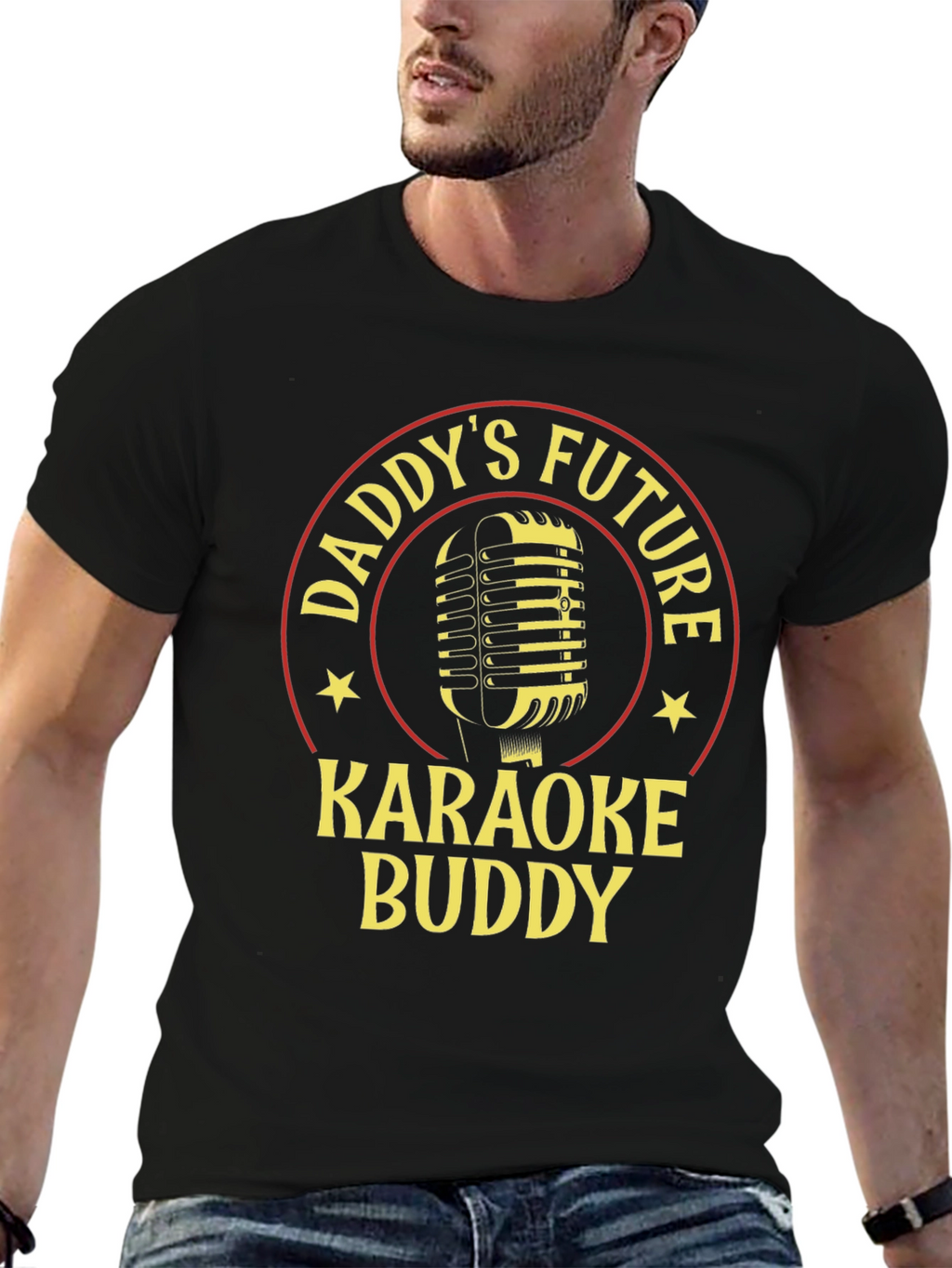 Daddys Future Karaoke Buddy Graphic T-Shirt