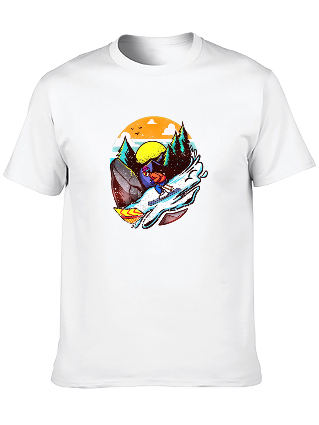 Skiing Adventure T-Shirt