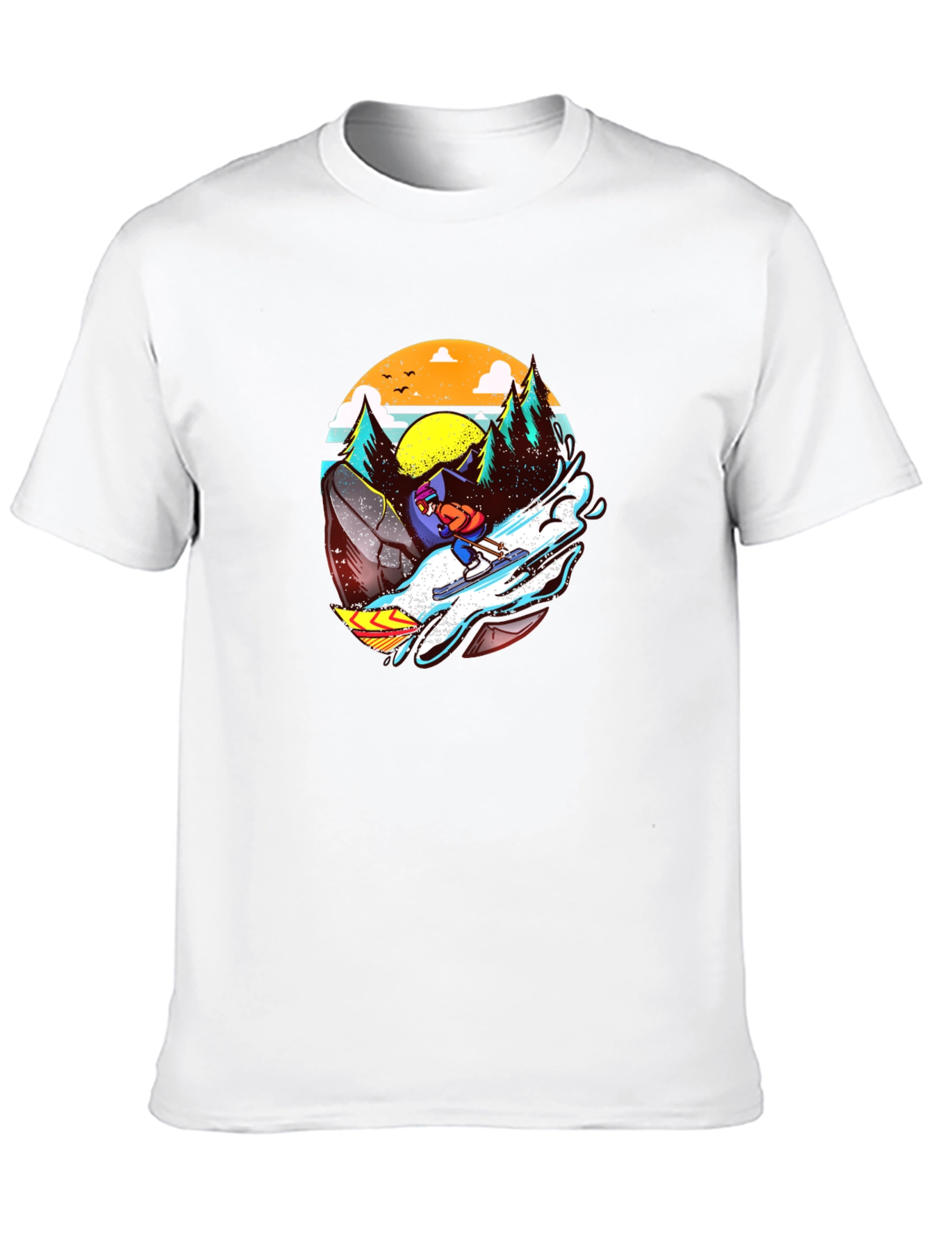 Skiing Adventure T-Shirt