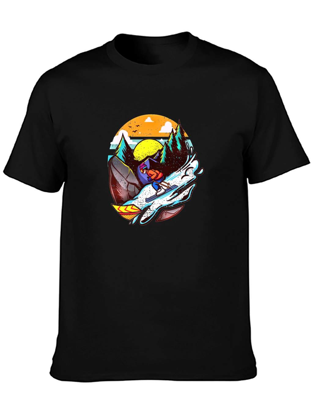 Skiing Adventure T-Shirt