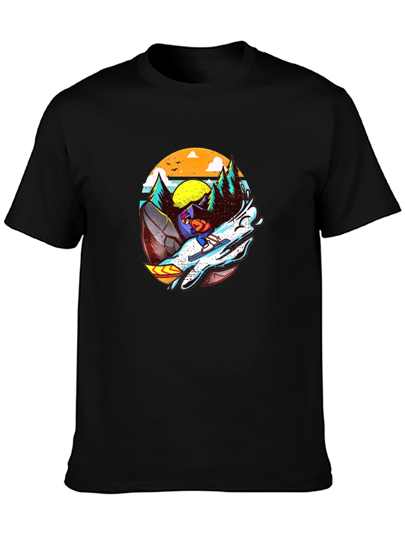 Skiing Adventure T-Shirt