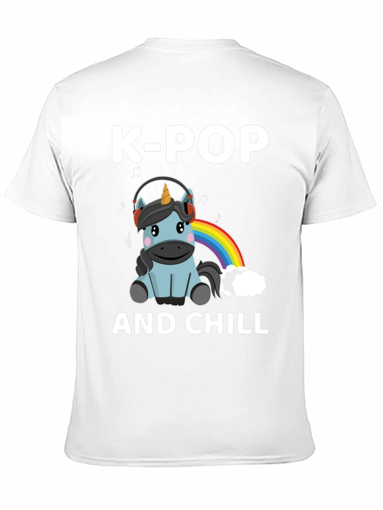 K-Pop and Chill Unicorn T-Shirt