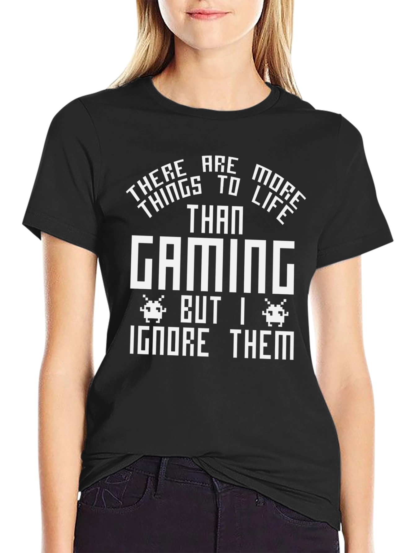 Gaming T-Shirt - Funny Gamer Tee - Ignore Them