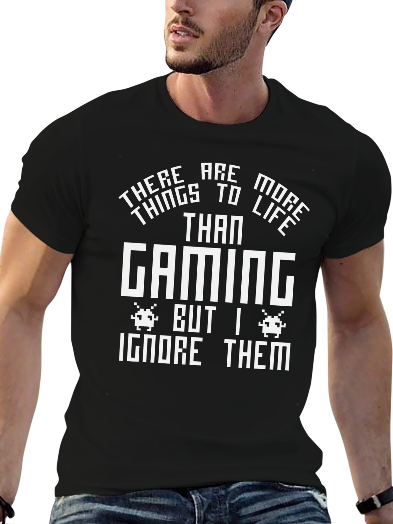 Gaming T-Shirt - Funny Gamer Tee - Ignore Them