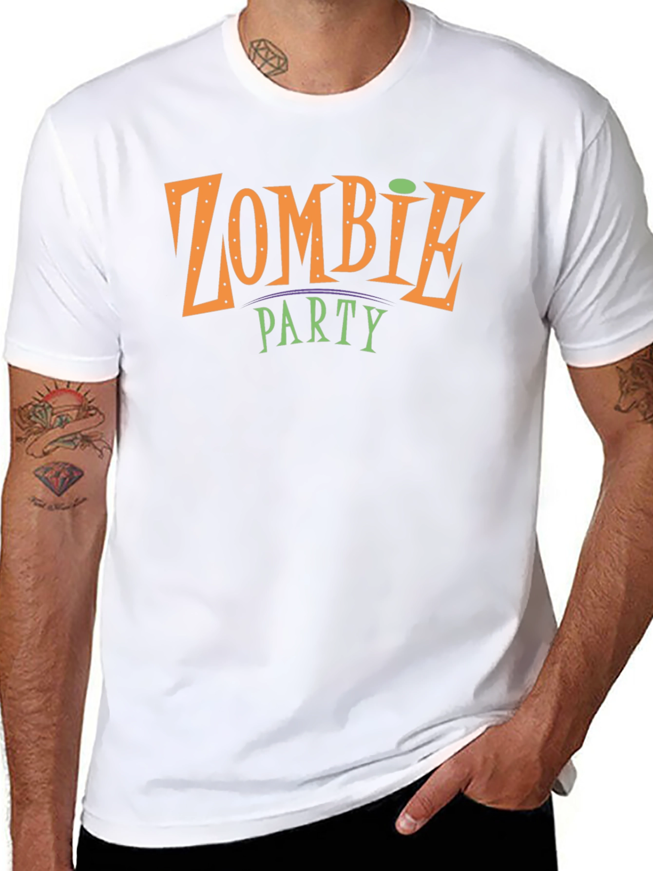 Zombie Party T-Shirt - Halloween Tee