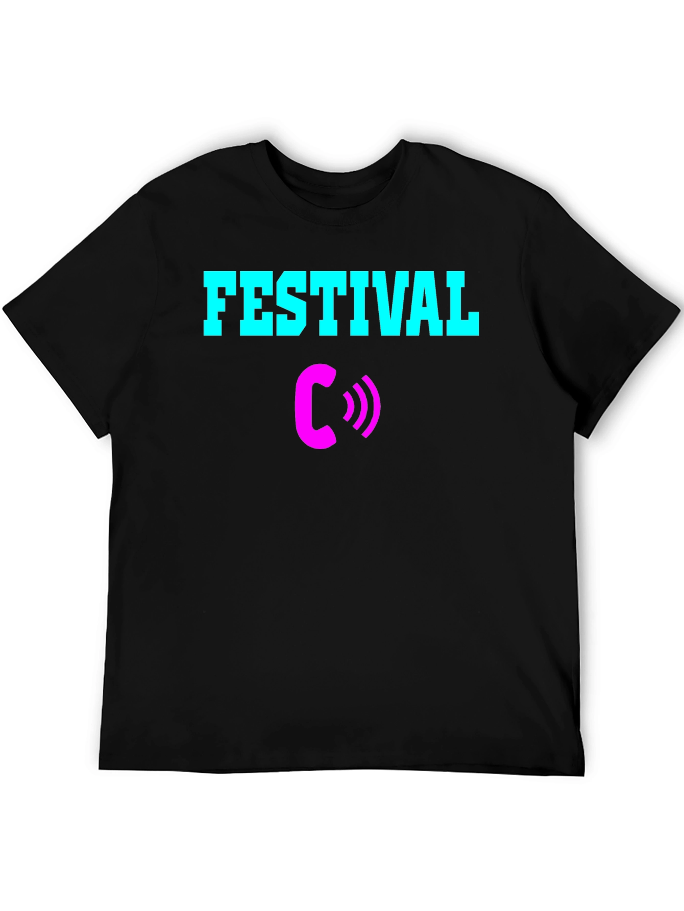 Festival Calling T-Shirt - Black