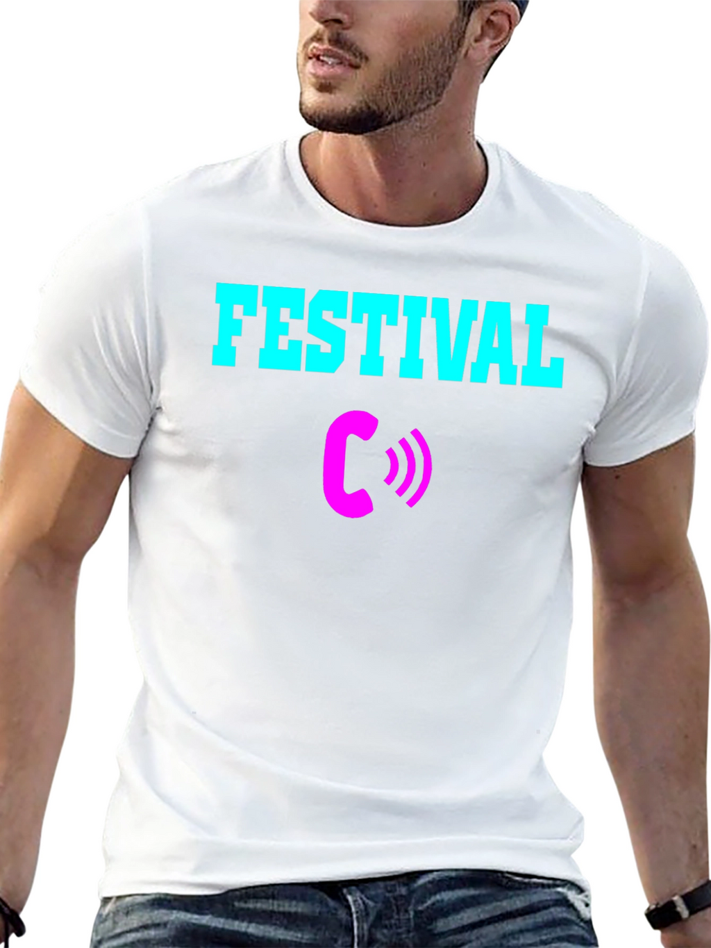 Festival Calling T-Shirt - Black
