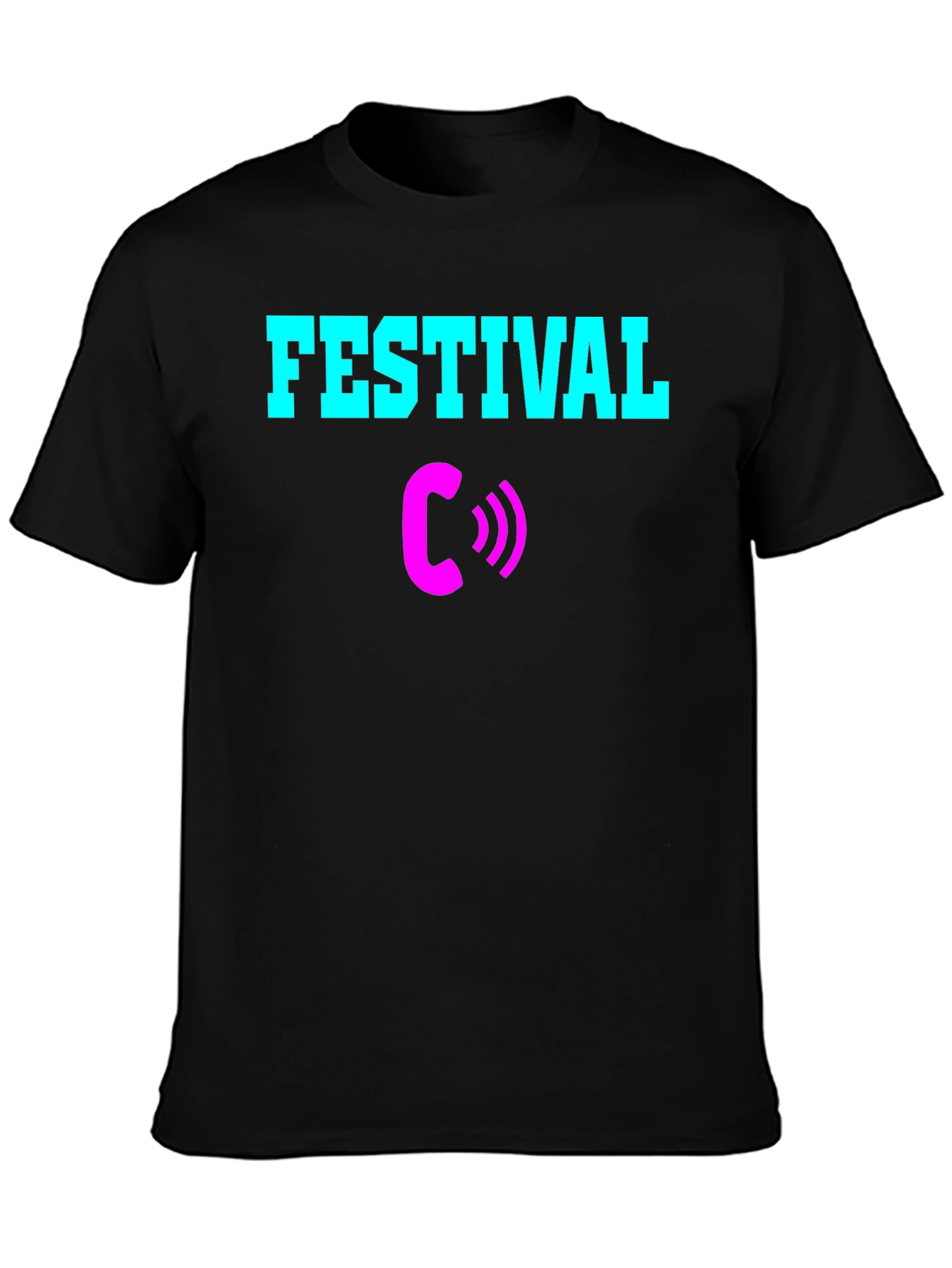 Festival Calling T-Shirt - Black