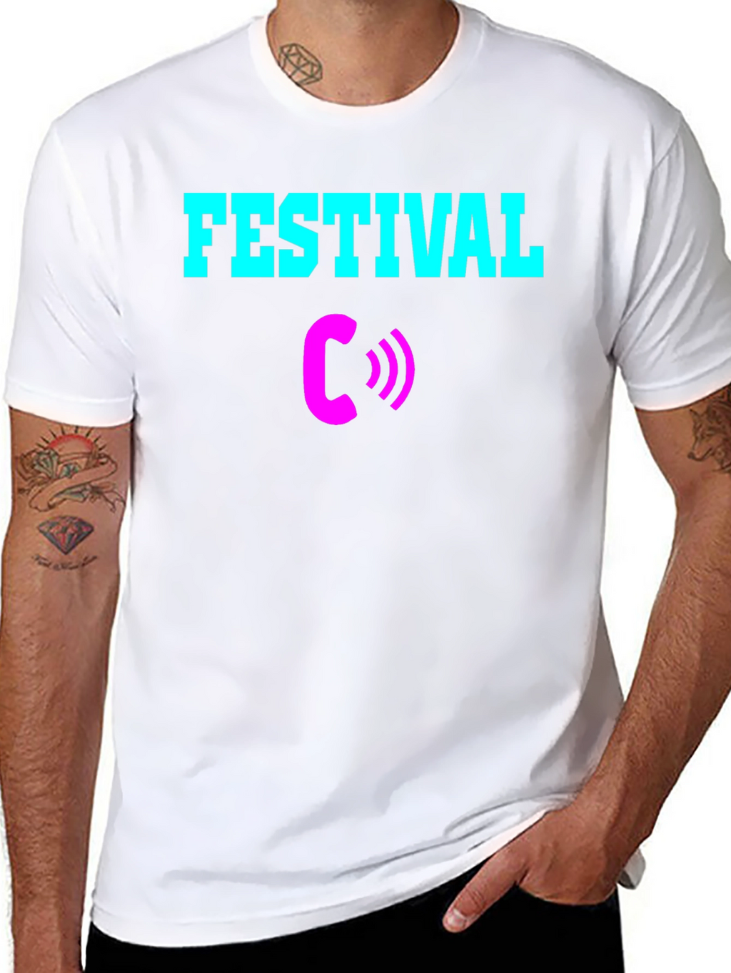 Festival Calling T-Shirt - Black