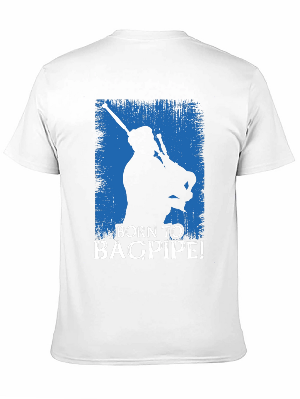 Born to Bagpipe Black T-Shirt
