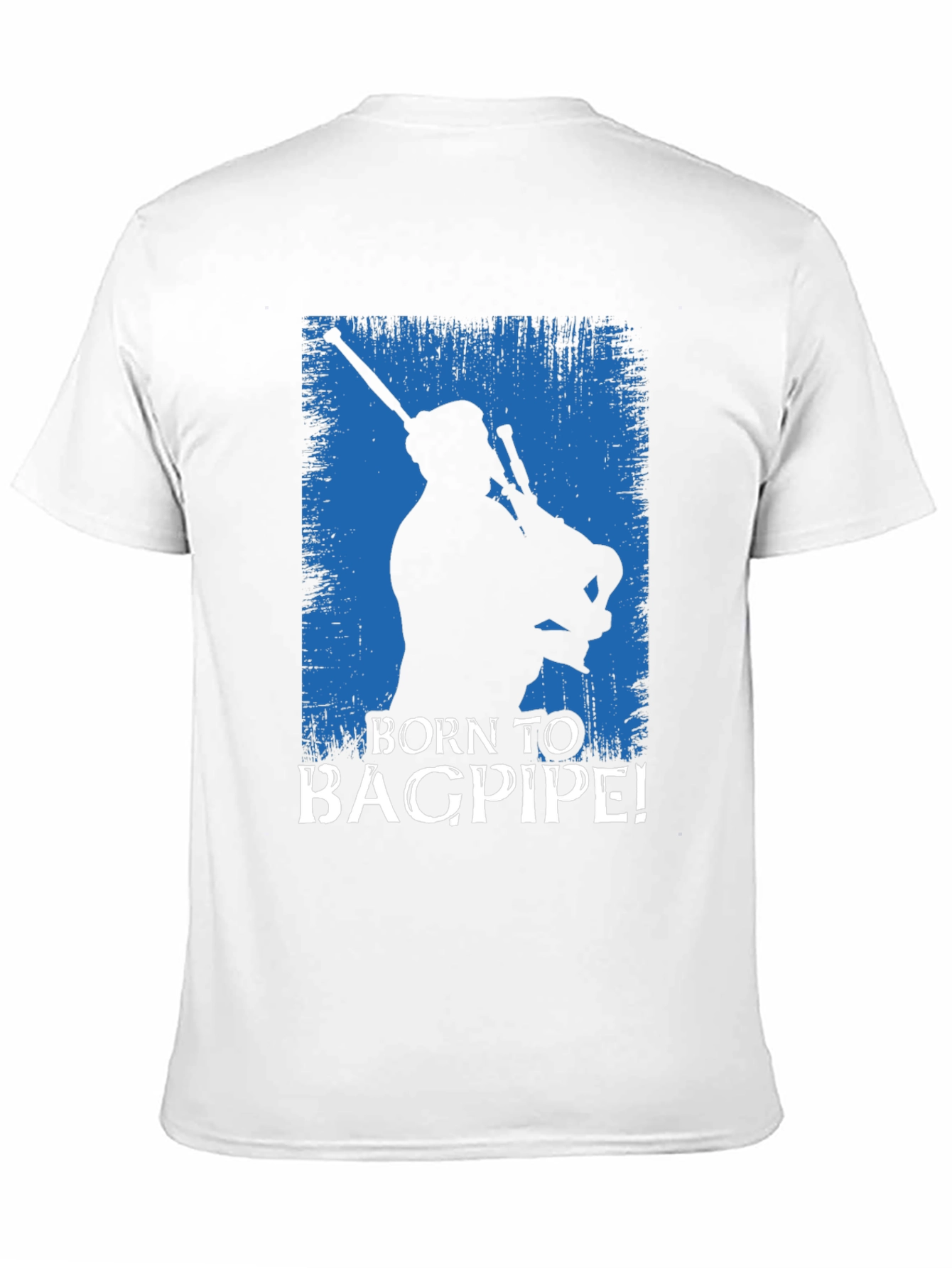 Born to Bagpipe Black T-Shirt