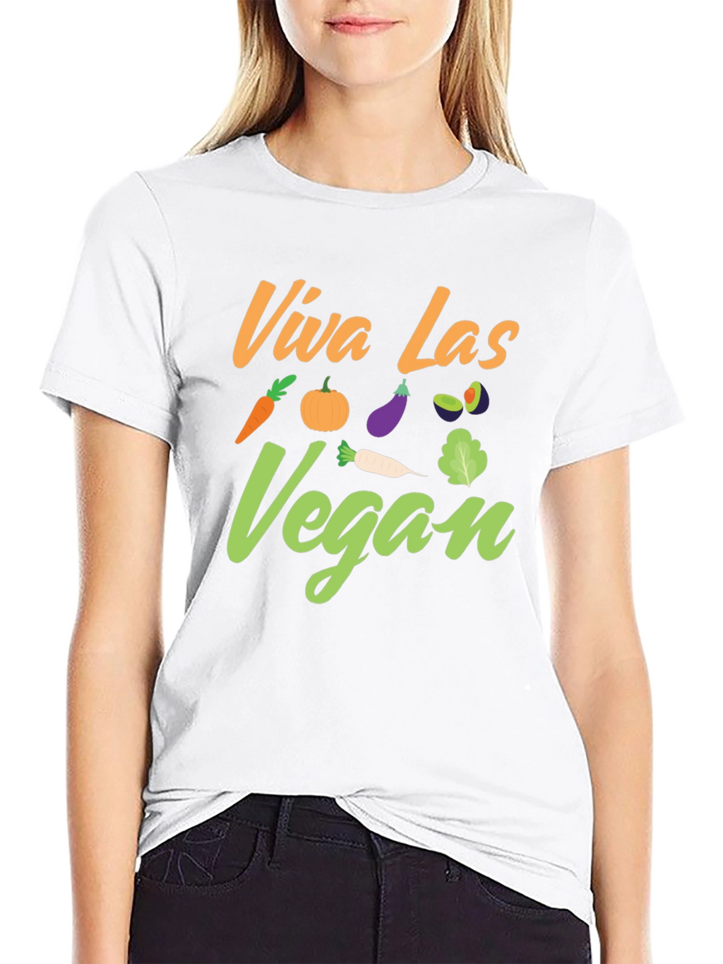 Viva Las Vegan T-Shirt - Plant-Based Pride!