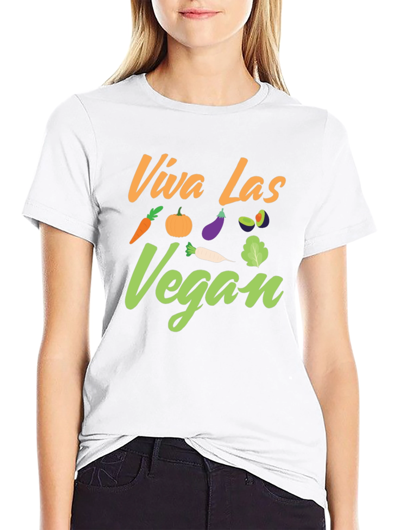 Viva Las Vegan T-Shirt - Plant-Based Pride!