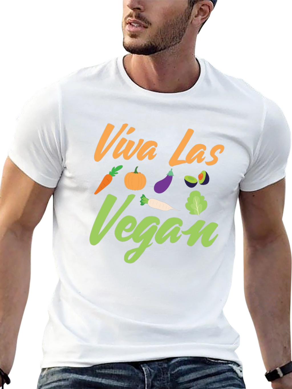 Viva Las Vegan T-Shirt - Plant-Based Pride!
