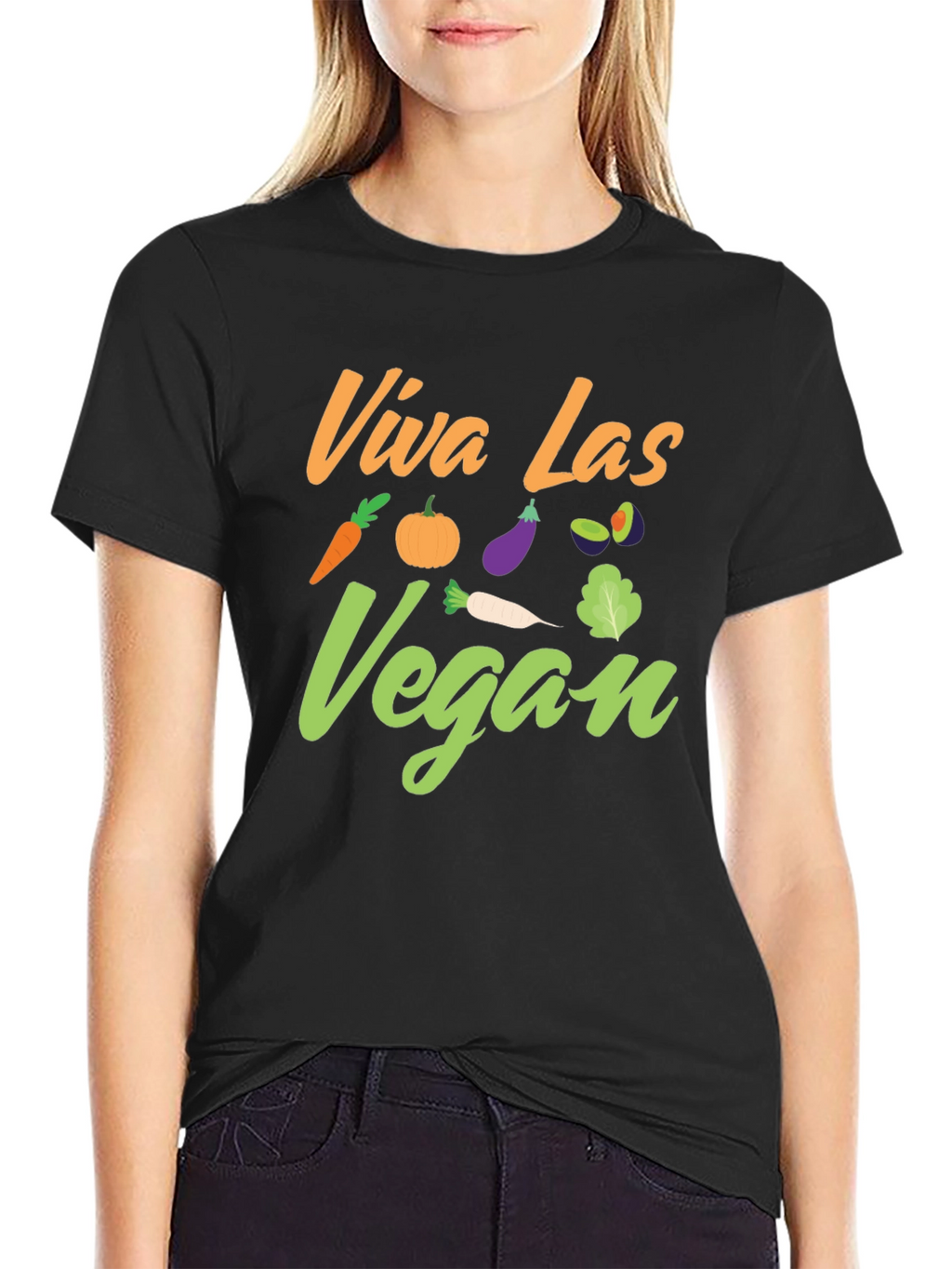 Viva Las Vegan T-Shirt - Plant-Based Pride!