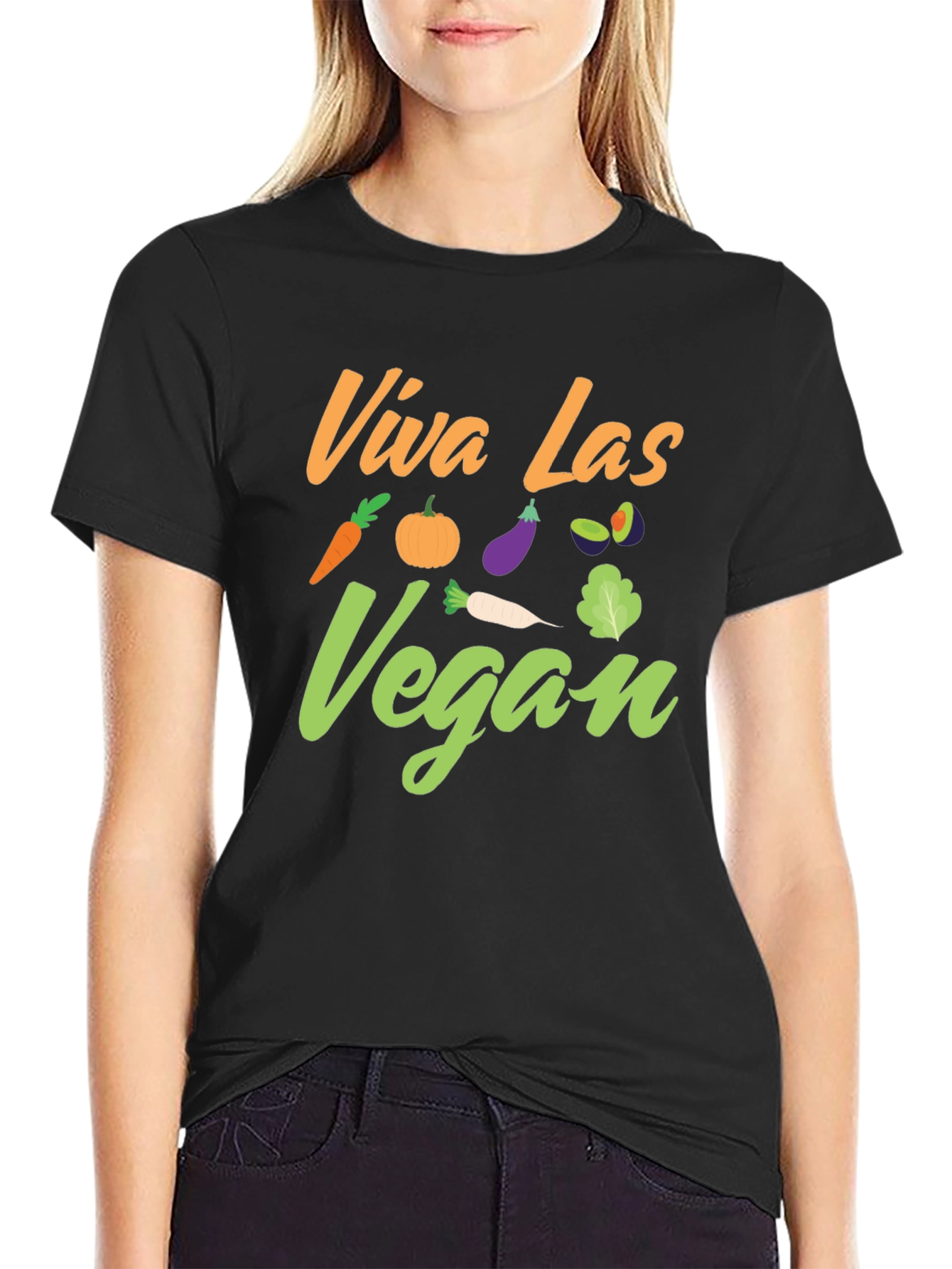 Viva Las Vegan T-Shirt - Plant-Based Pride!