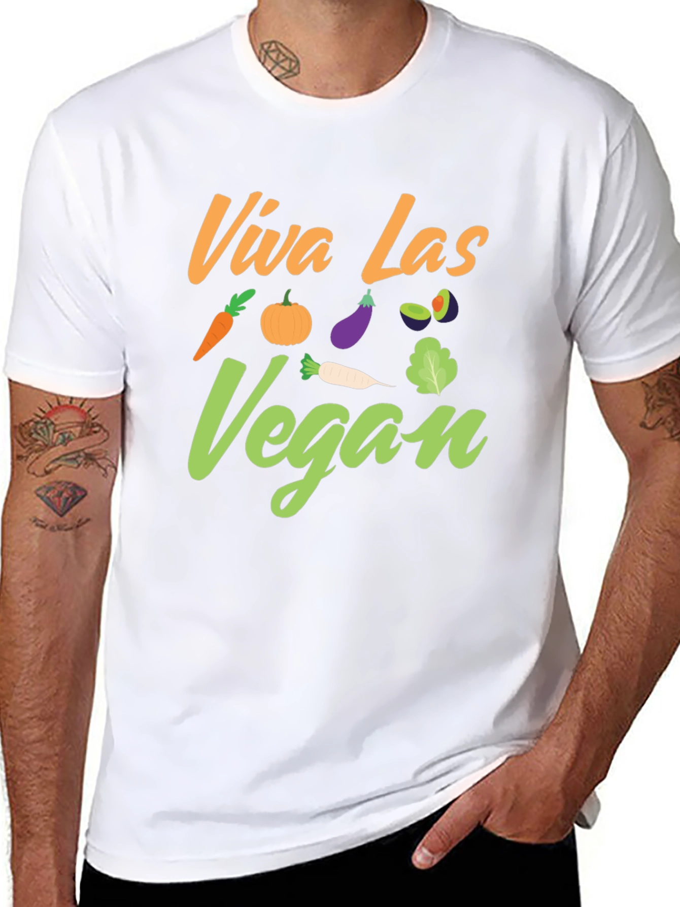 Viva Las Vegan T-Shirt - Plant-Based Pride!