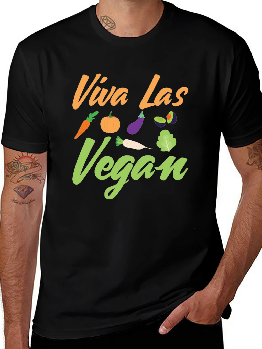 Viva Las Vegan T-Shirt - Plant-Based Pride!