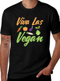 Viva Las Vegan T-Shirt - Plant-Based Pride!