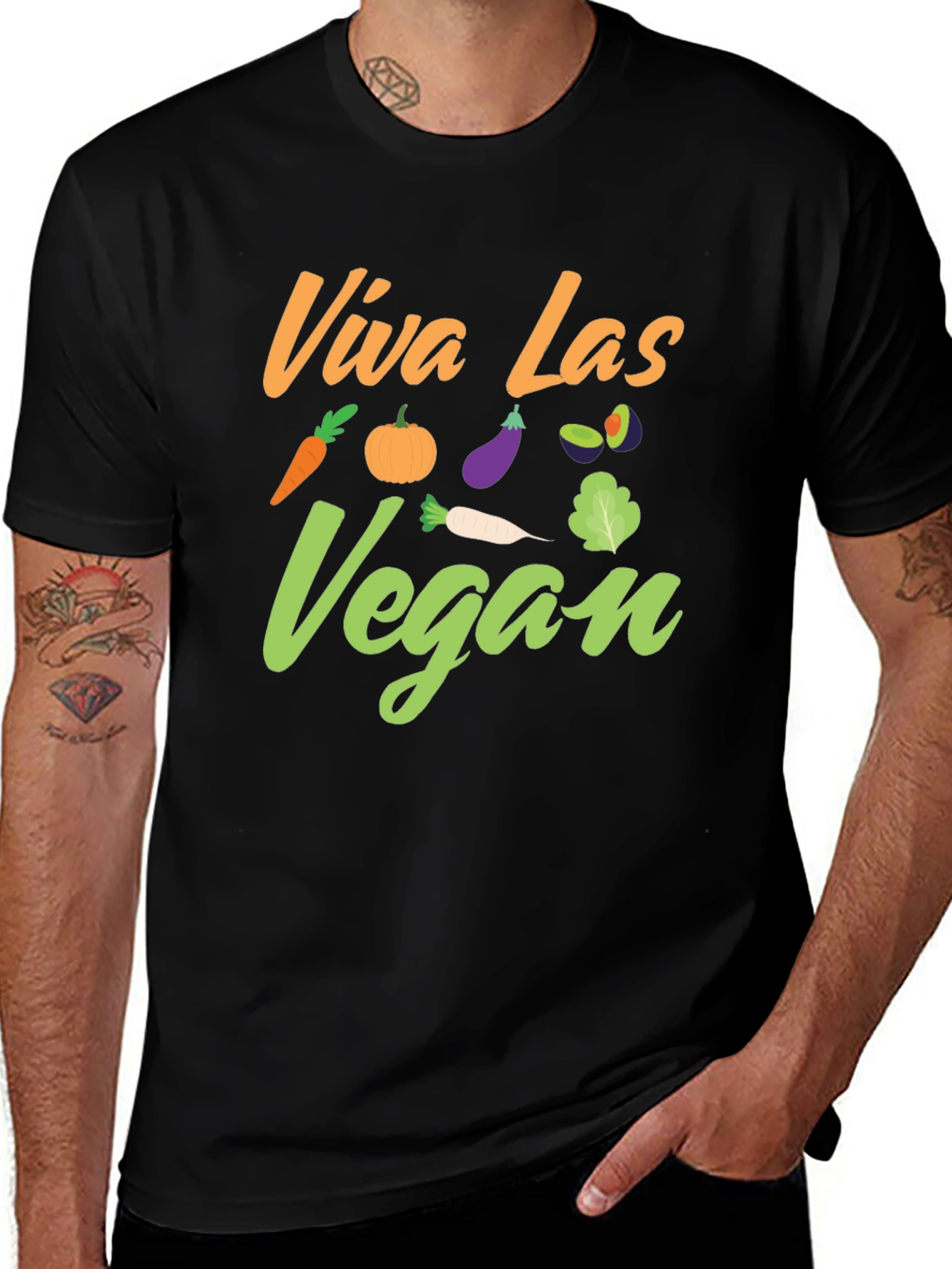 Viva Las Vegan T-Shirt - Plant-Based Pride!