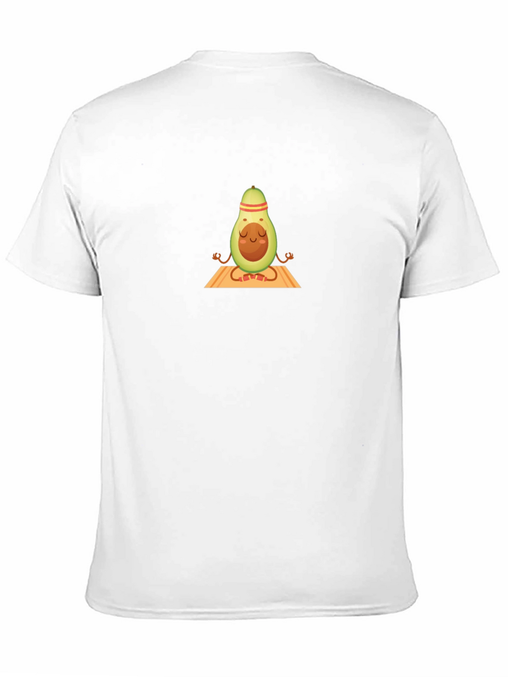 Meditating Avocado Graphic T-Shirt