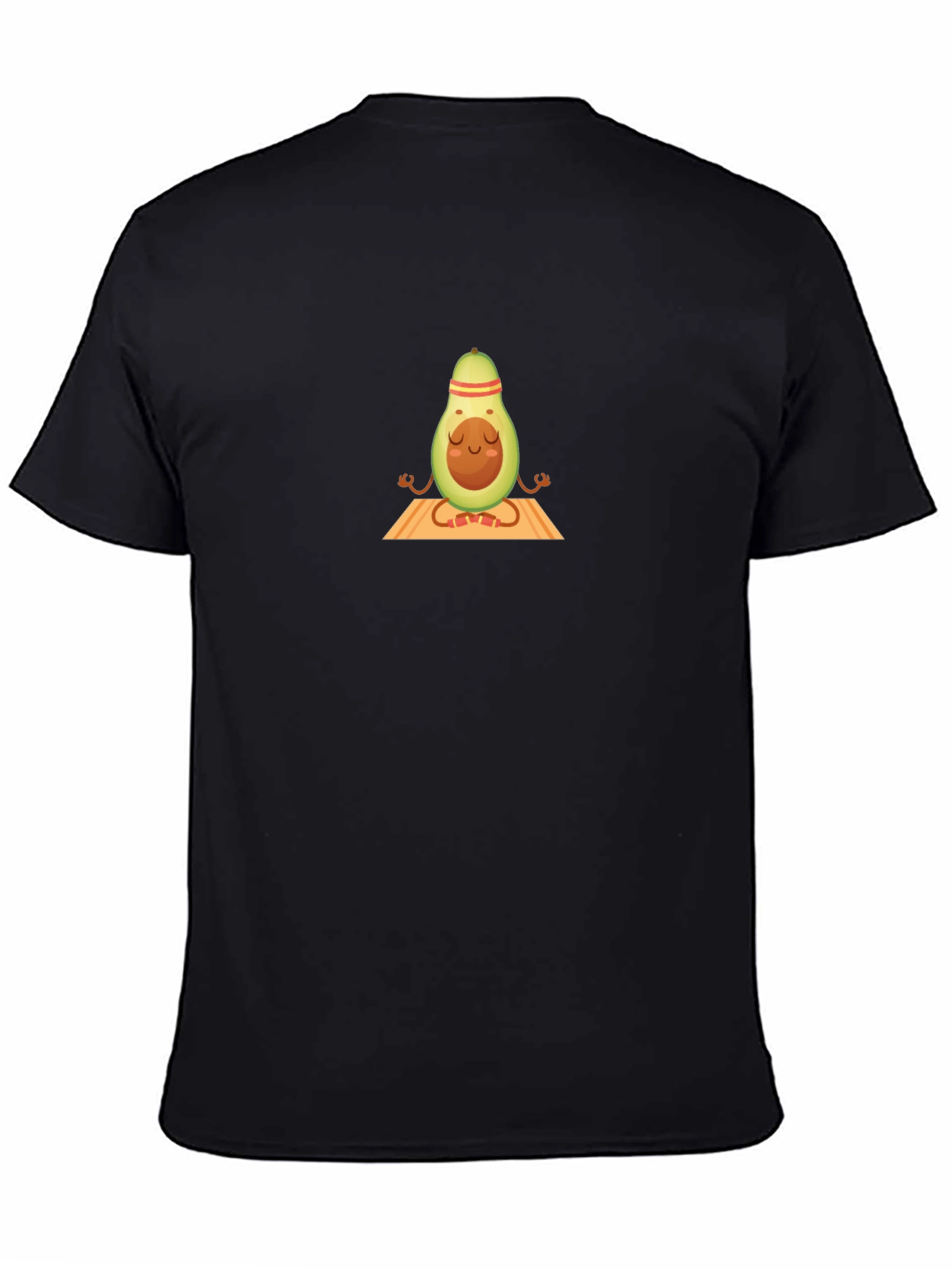 Meditating Avocado Graphic T-Shirt