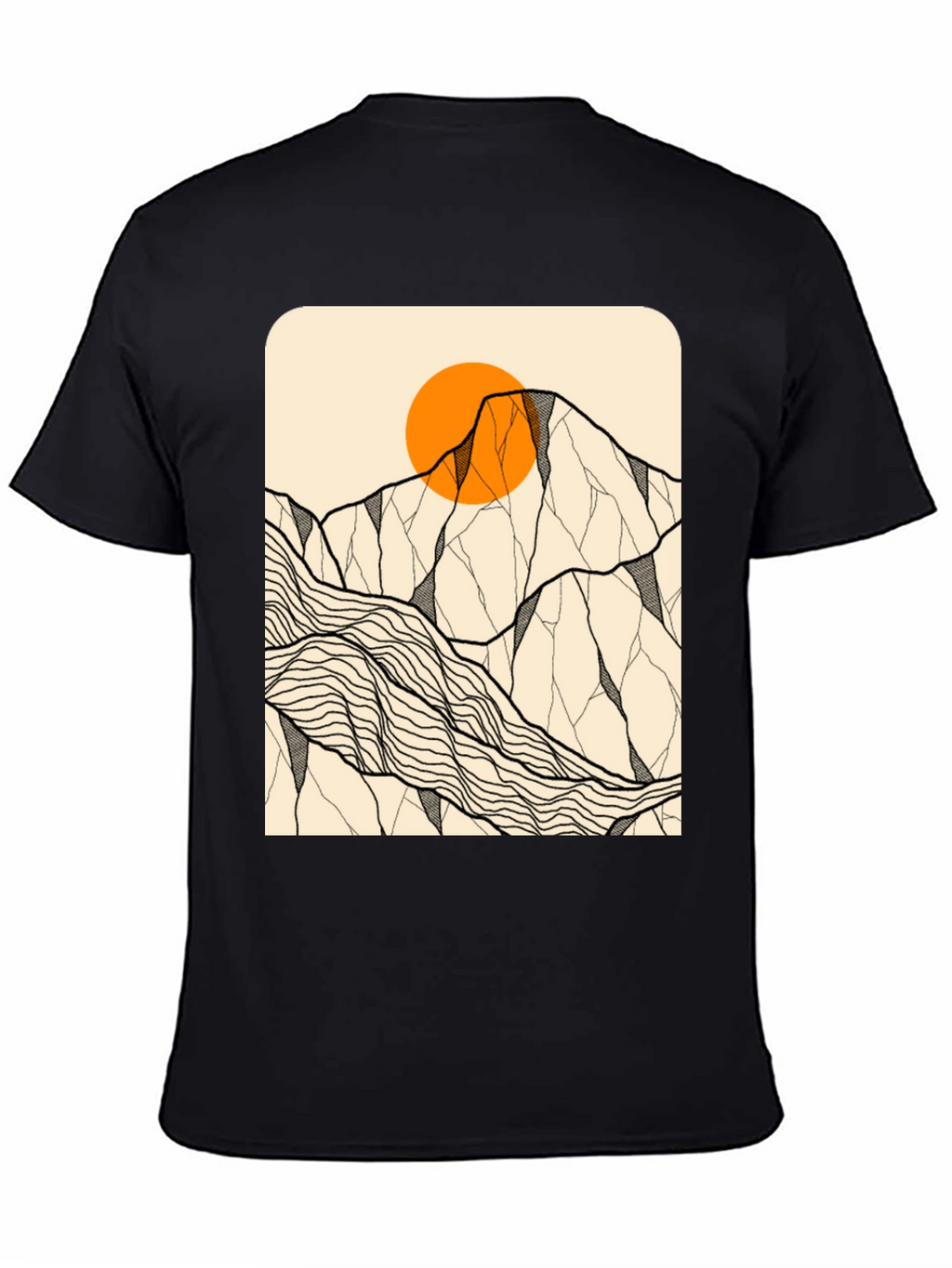 Mountain Sun Graphic Tee - Adventure Awaits