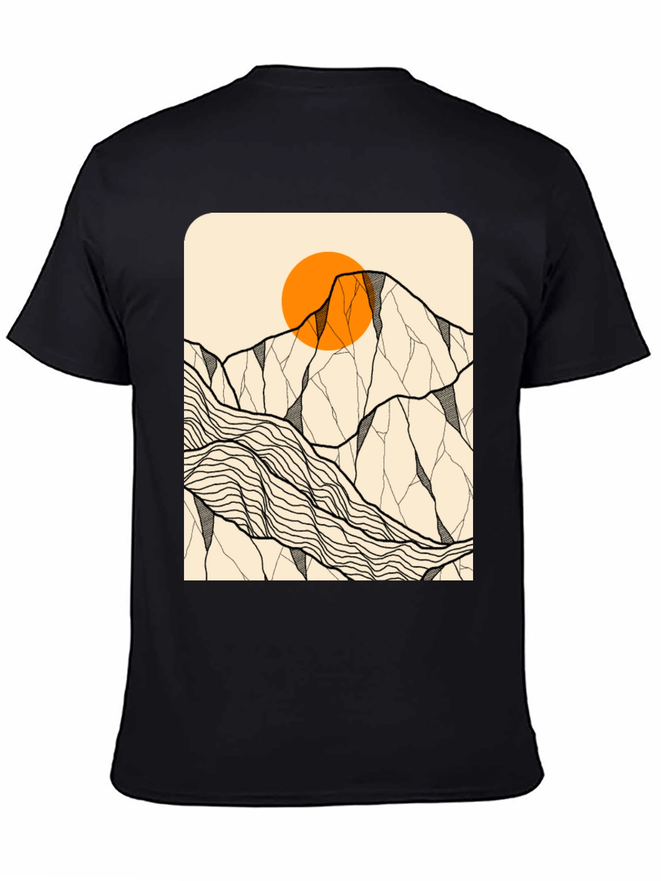 Mountain Sun Graphic Tee - Adventure Awaits