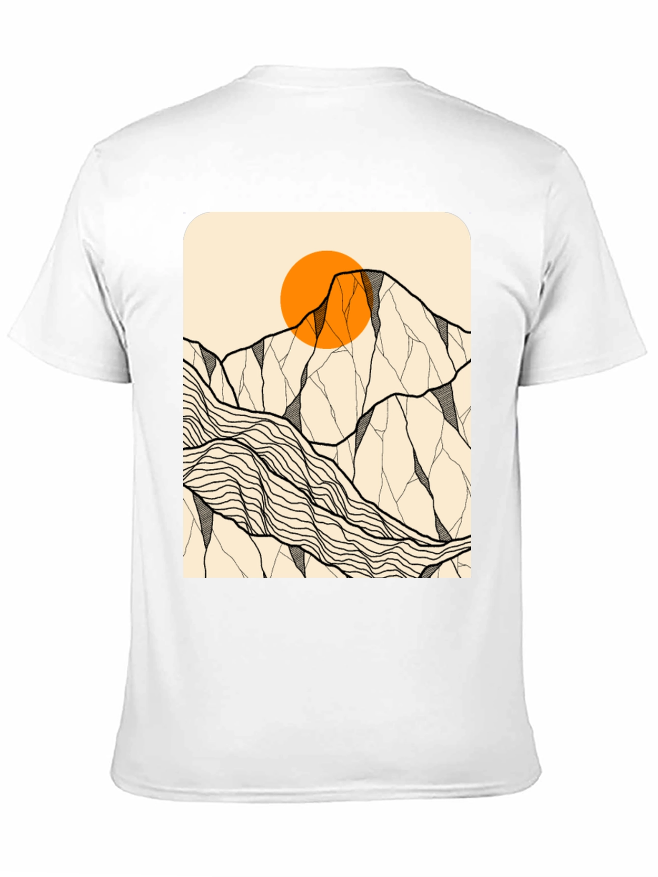 Mountain Sun Graphic Tee - Adventure Awaits