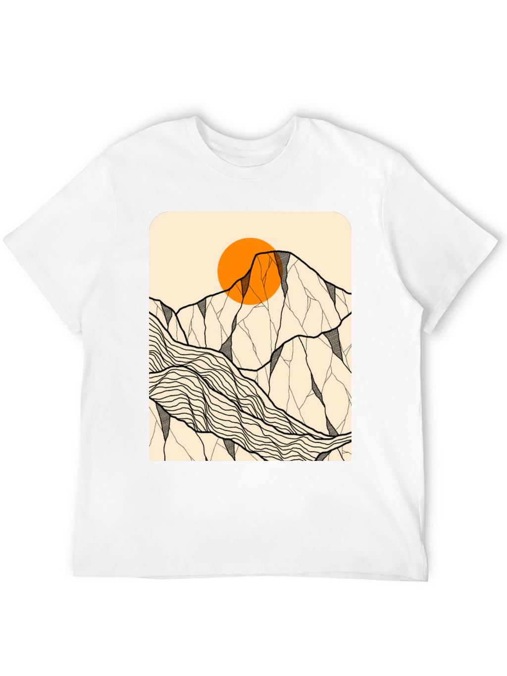 Mountain Sun Graphic Tee - Adventure Awaits
