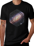 Galaxy Hex T-Shirt - Cosmic Style